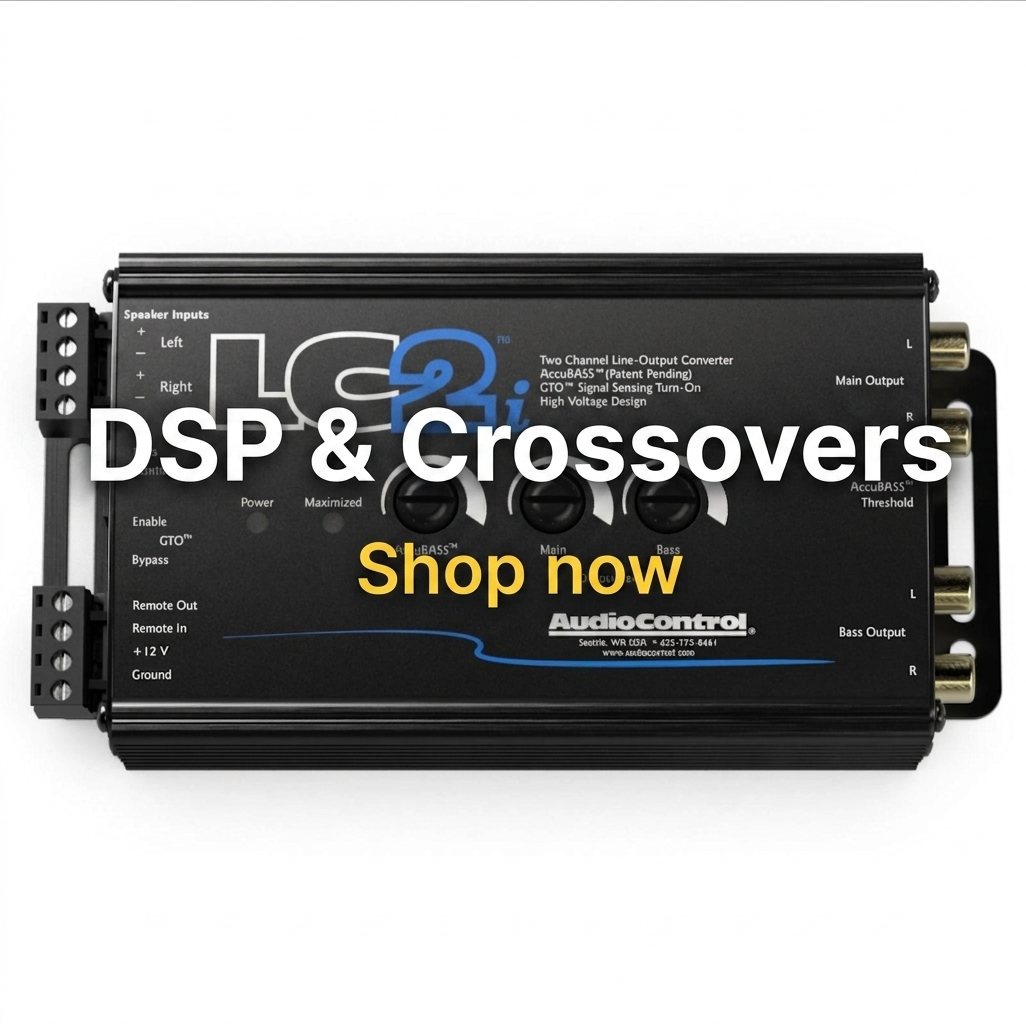 Crossovers and DSP's
