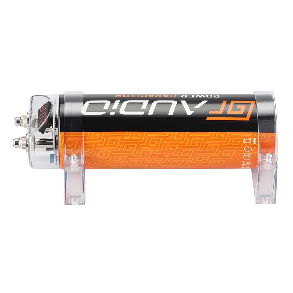 Bassface GT Audio GT-C2 16v 2 Farad Power Stiffening Capacitor With Digital Display & Auto Shutoff
