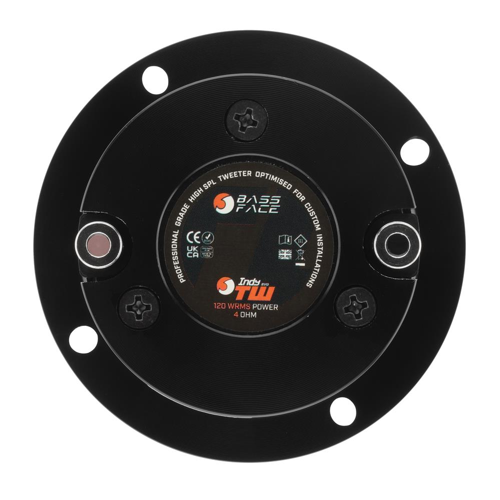 Bassface Indy TW/Evo 4Ohm 120w RMS SQ+ Titanium Neodymium Tweeters (Pair)