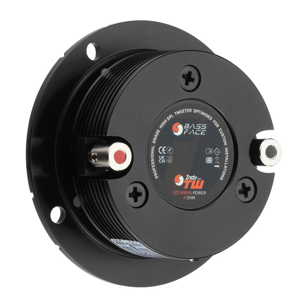 Bassface Indy TW/Evo 4Ohm 120w RMS SQ+ Titanium Neodymium Tweeters (Pair)