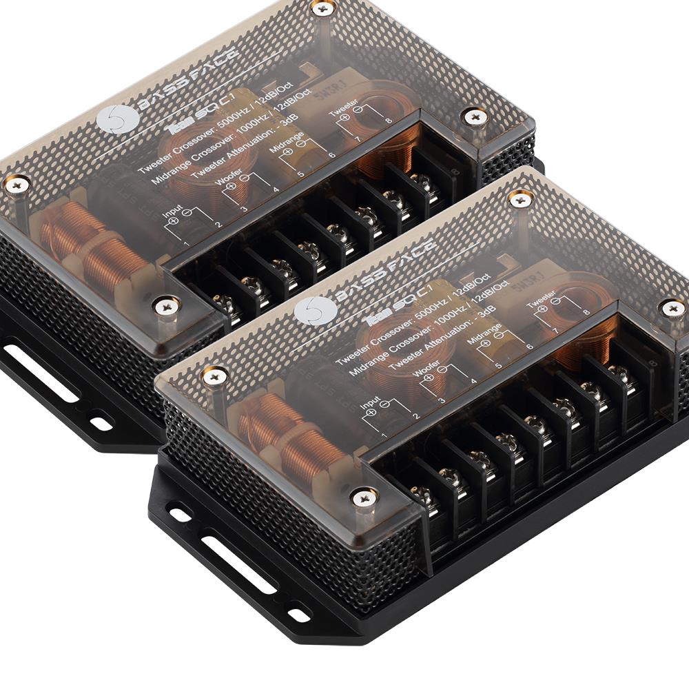 Bassface Team SQC.1 Extreme Sound Quality Passive Three Way Crossover Networks (1Khz / 5Khz) Pair