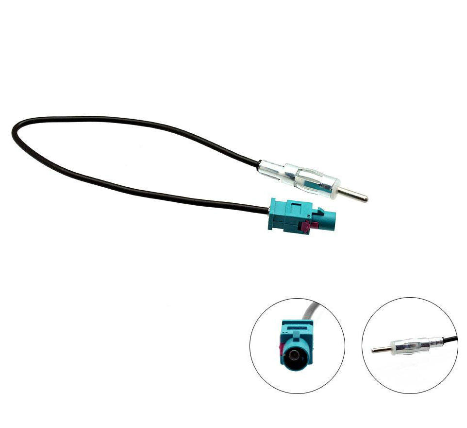 Ford Fiesta 2013 - 2017 Single / Double Din Stereo Black Fascia / Steering / Antenna Fitting Kit