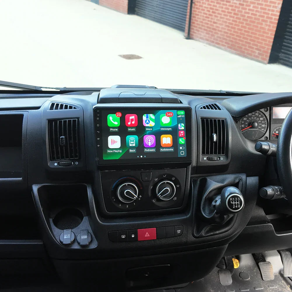 Fiat Ducato Apple Carplay / Android Auto 9" Stereo Upgrade
