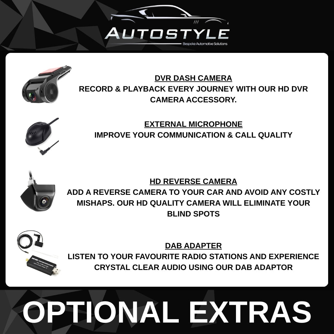 Audi A4 / Seat Exeo  Apple Carplay / Android Auto 9" Stereo Upgrade (2002-12)