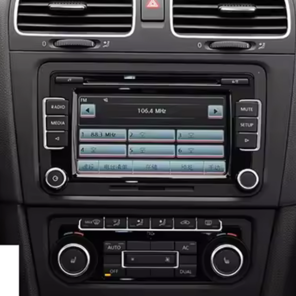 VW Golf Mk6 Apple Carplay / Android Auto 9" Stereo Upgrade RHD