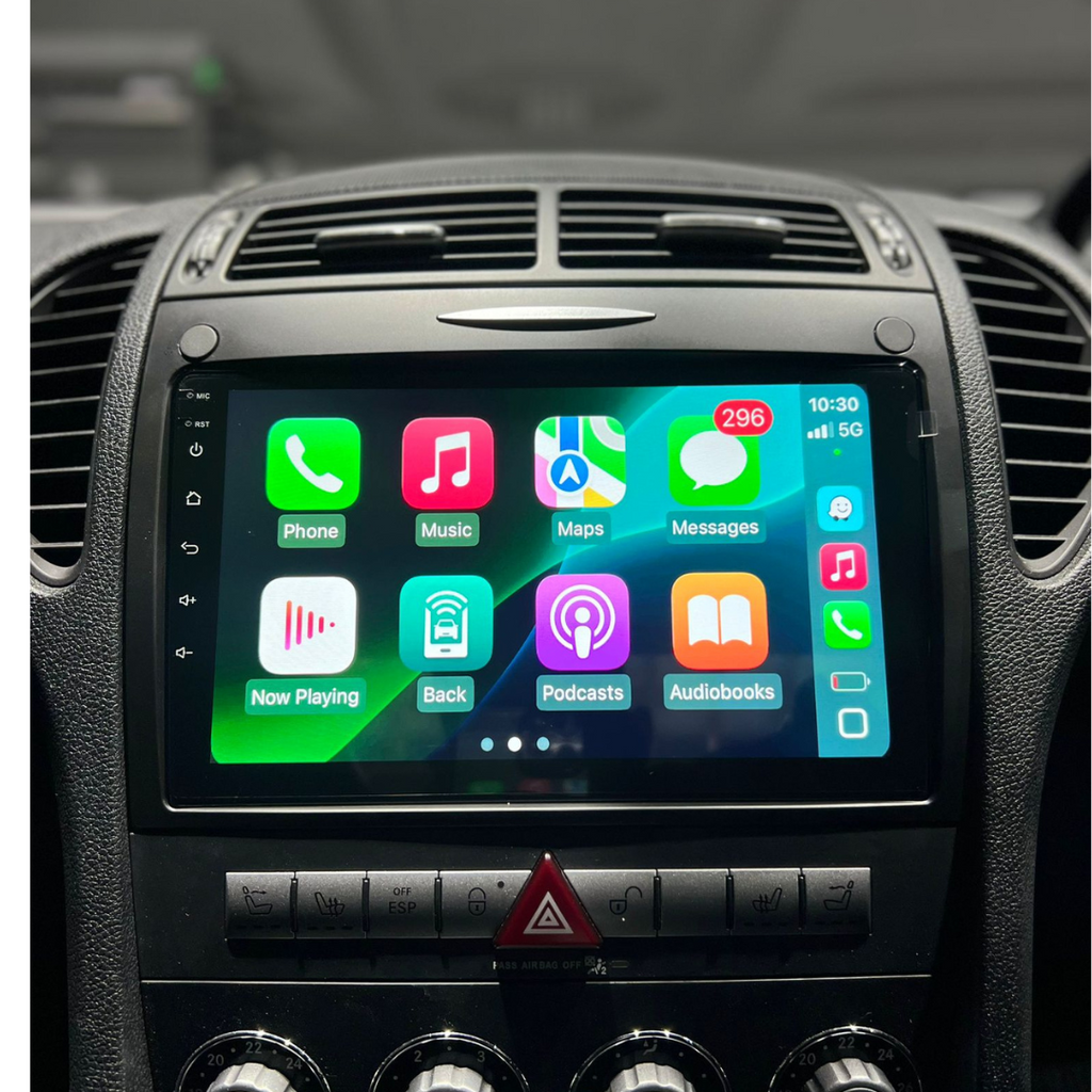 Mercedes-Benz SLK Apple Carplay / Android Auto 9" Stereo Upgrade (2004-2011)