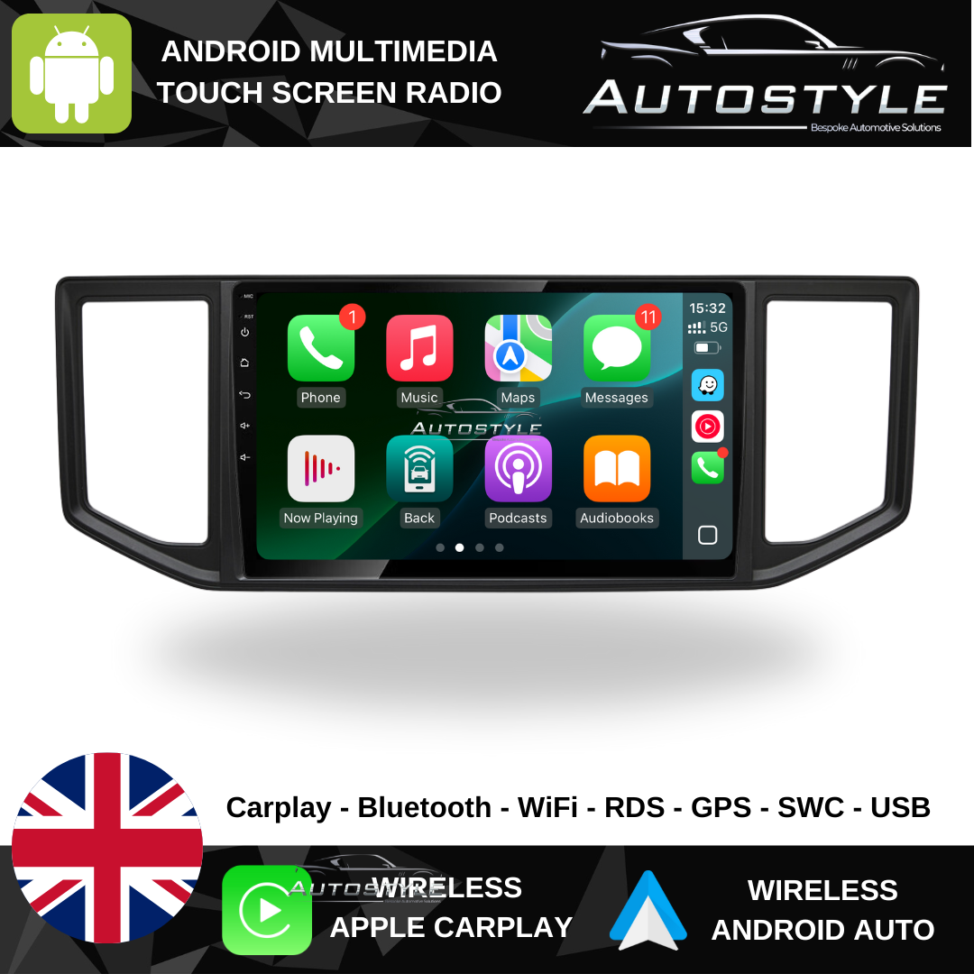 VW CRAFTER Apple Carplay / Android Auto 10" Stereo Upgrade