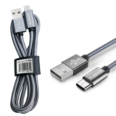Esoulk 3.3ft Nylon Braided USB Cable For Type-C DC-THE CEO