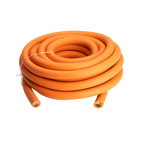 Kicker Warhorse 1/0AWG Power Wire - Orange