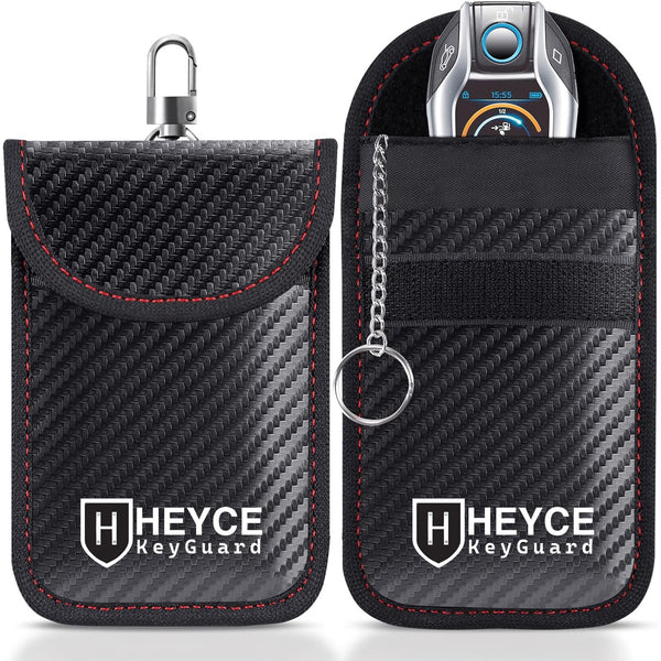 KeyGuard Faraday Pouch for car keys, Faraday Bag, Signal Blocking Pouch, keyless car anti theft bag