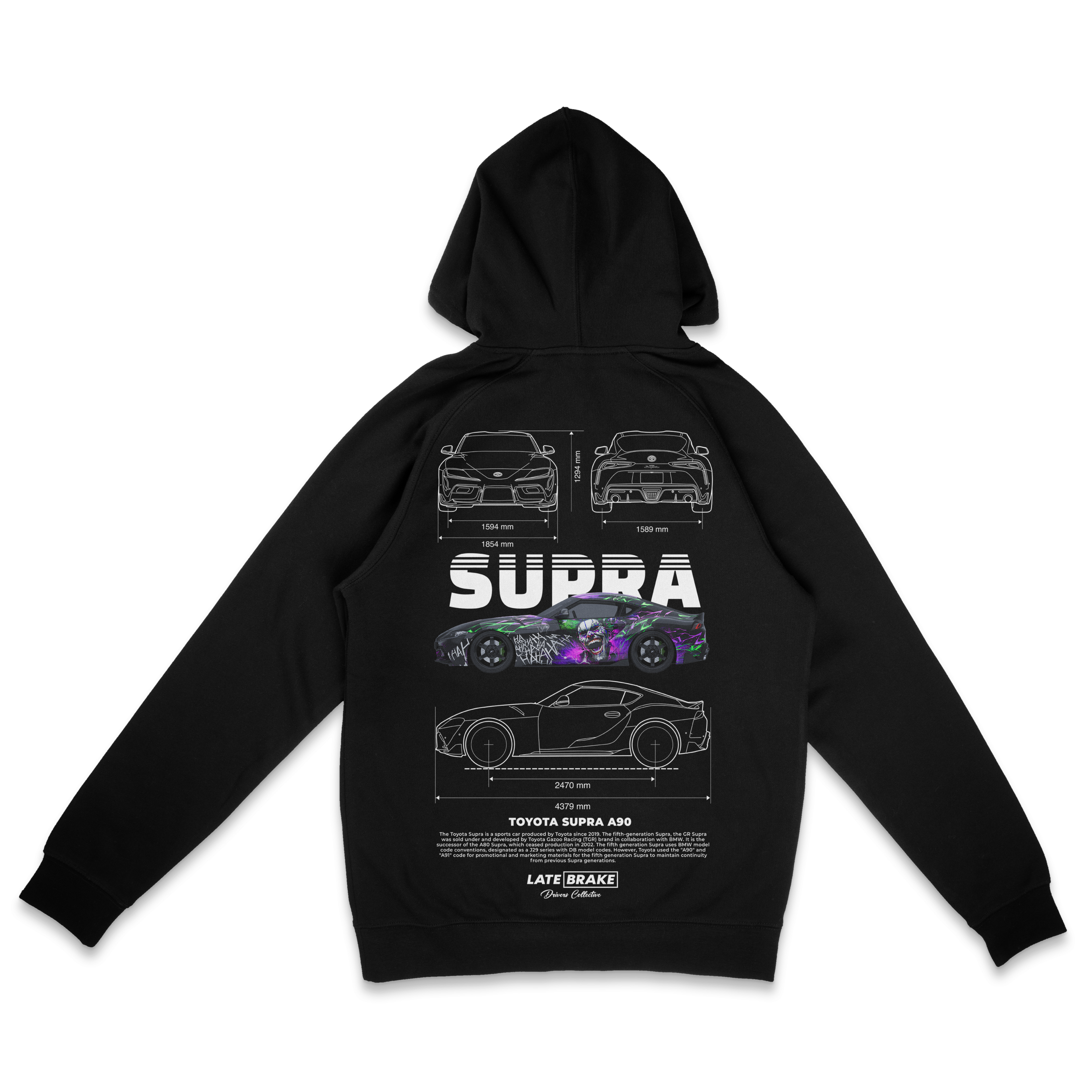 Supra A90 Joker Drivers Collective Hoodie