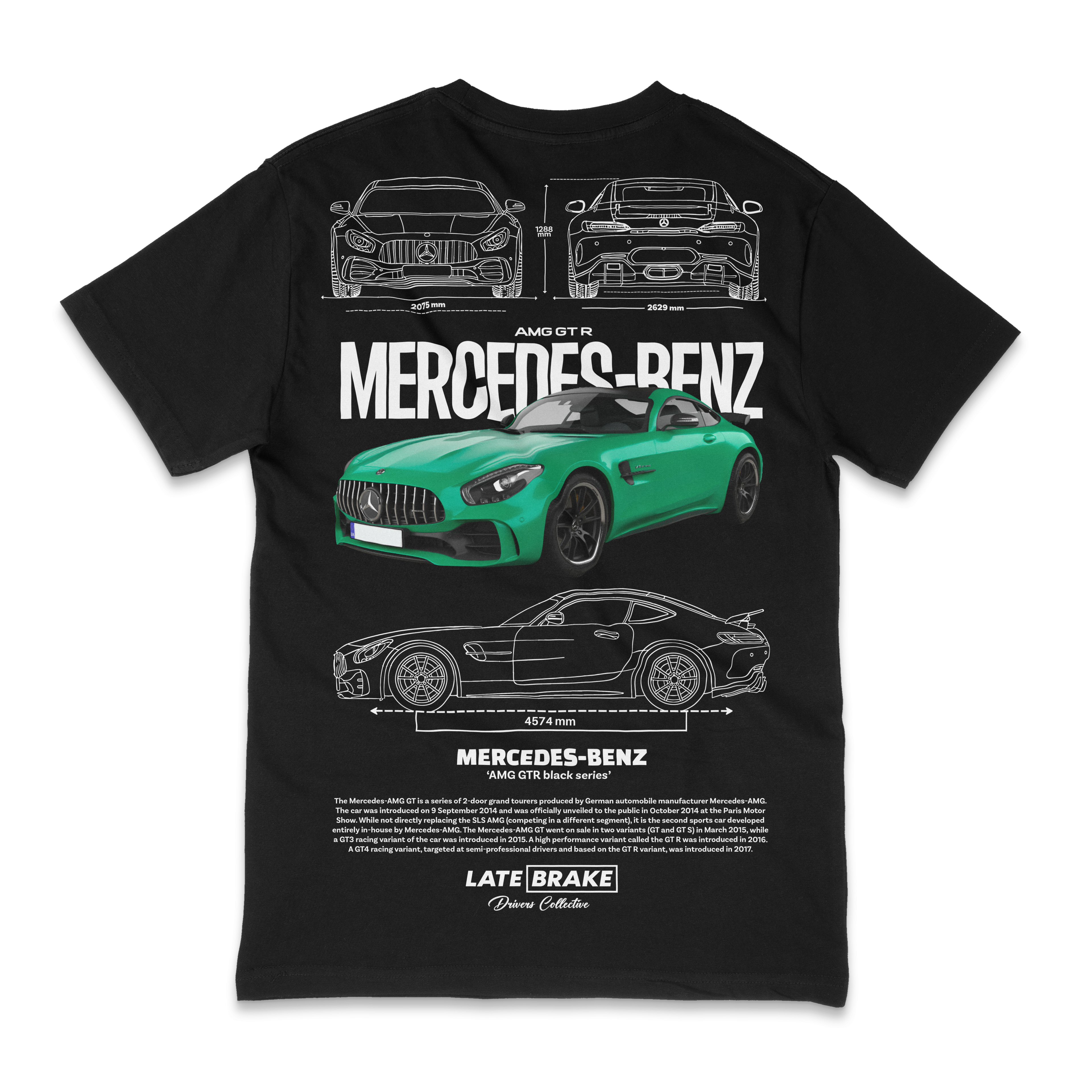AMG GTR (Green) Drivers Collective T-Shirt
