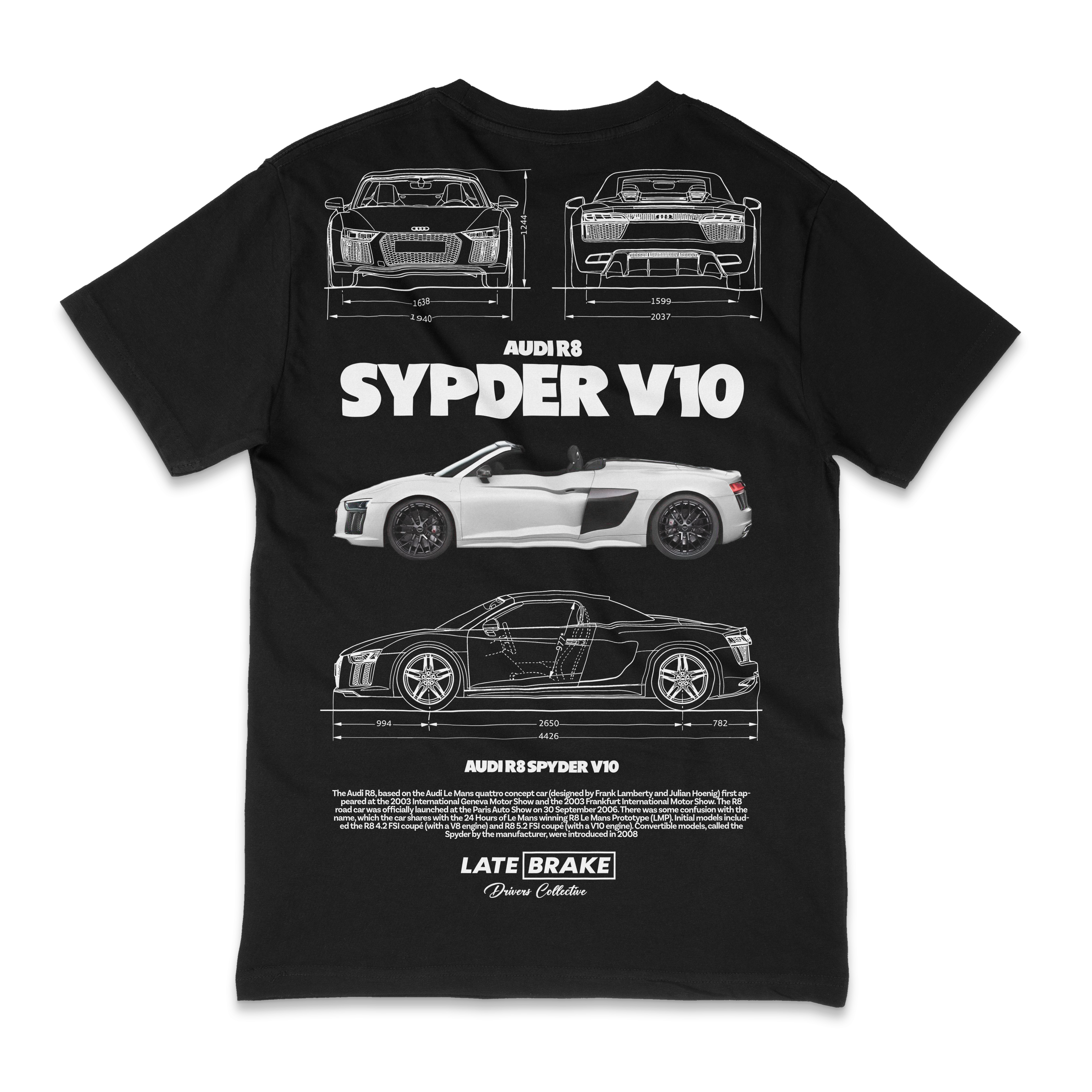R8 Spyder Drivers Collective T-Shirt