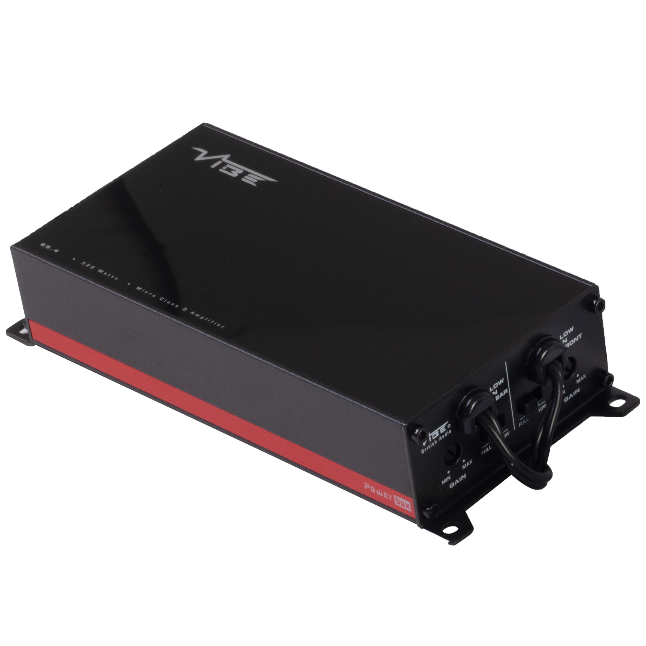 POWERBOX65.4M-V7 Vibe 520 Watts Powerbox Micro 4 Channel Amplifier