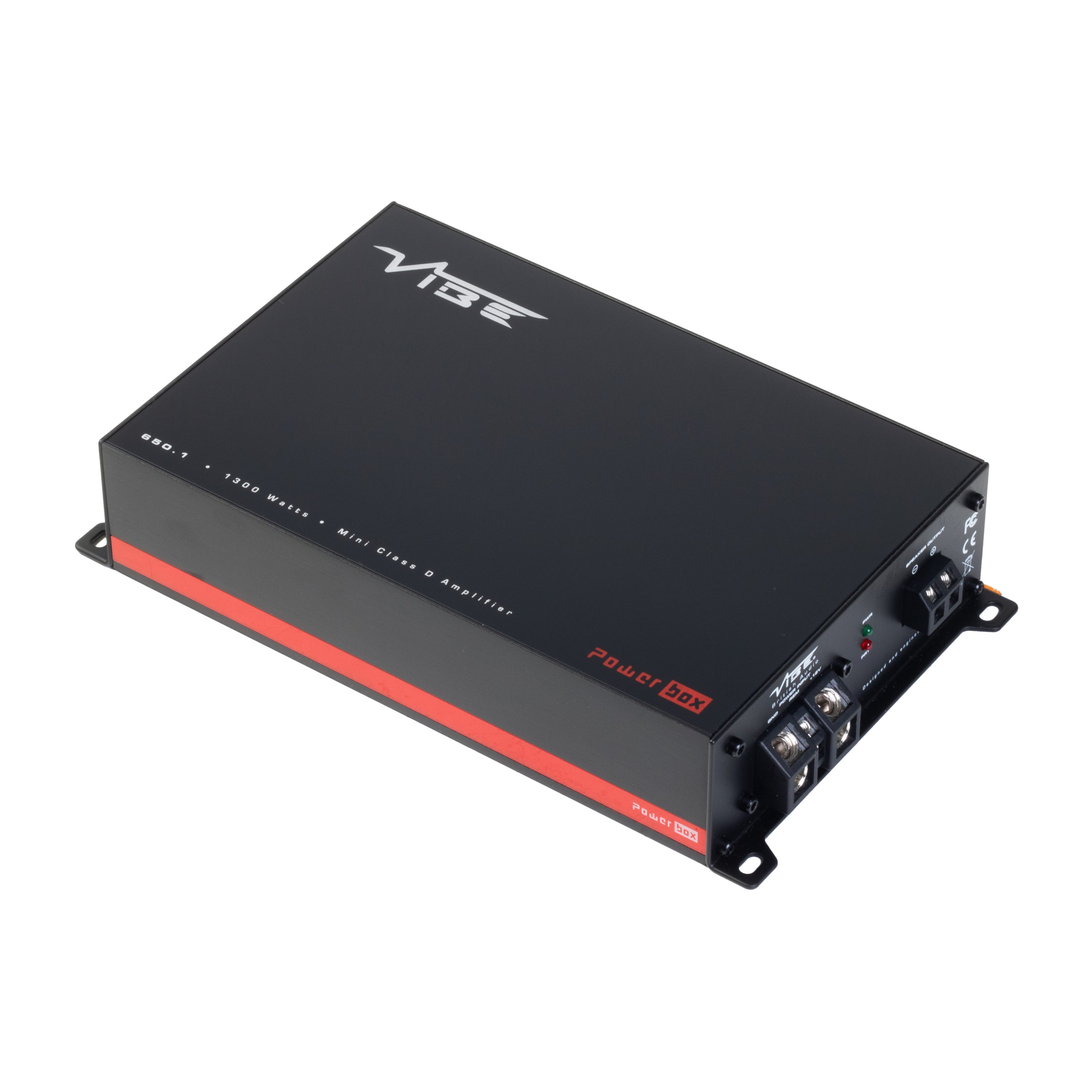 POWERBOX650.1M-V5 Vibe 1300 Watts Mono Subwoofer Amplifier