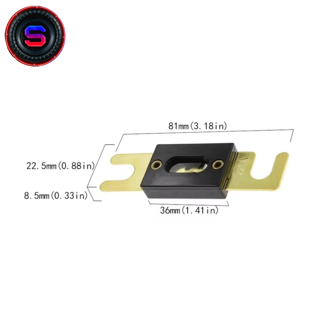 SKITY Car Auto Fuse Holder Bolt-on Fuse Automotive Audio Fuse Holder 150A