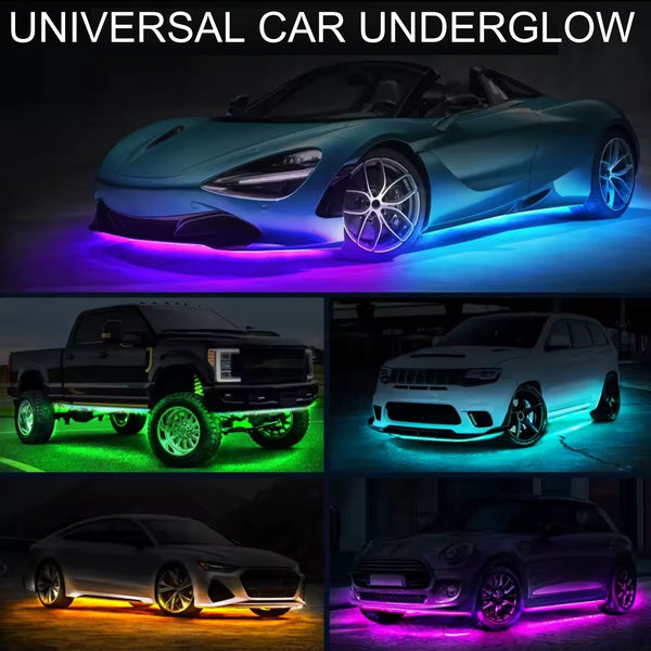 Underglow Strip Light LED Underbody Kit, with App Control RGB/Dreamcolor 12V