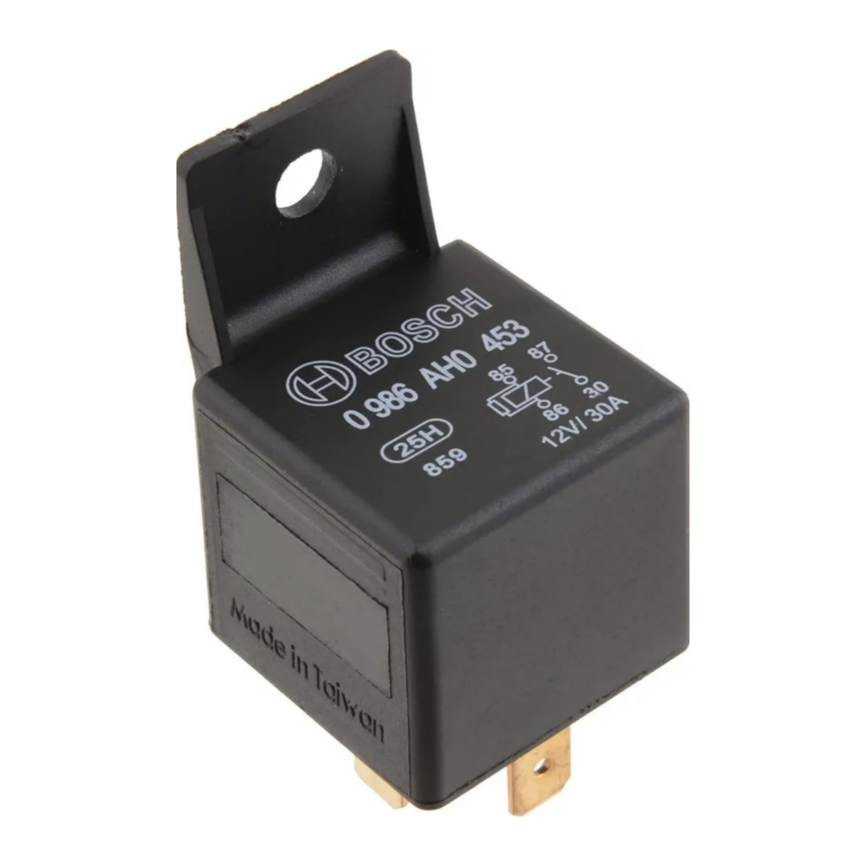 Bosch Mini Relay 12V 20A. For isolated amplifier remote wire.