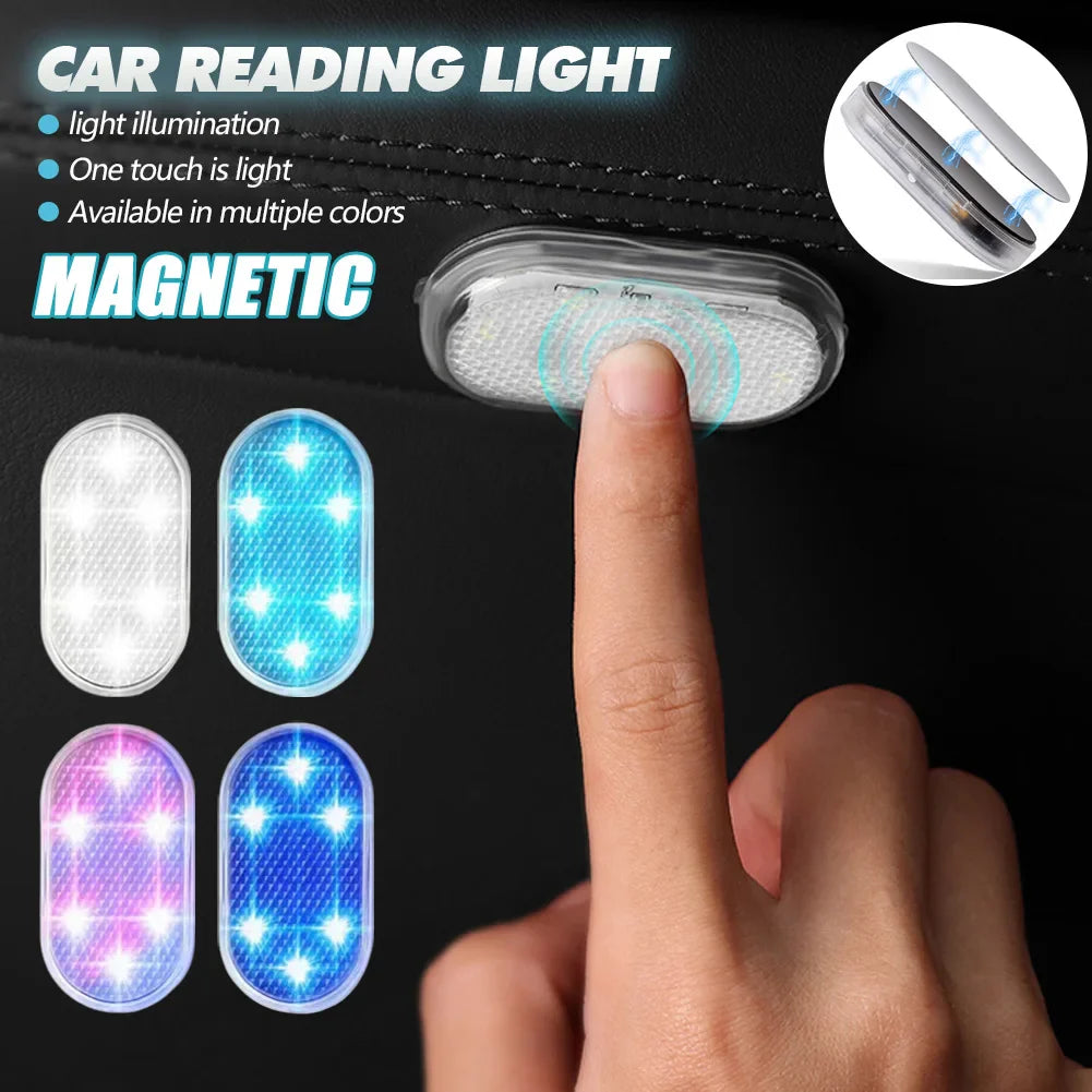 Magnetic Touch Sensor USB LED Car Interior Light