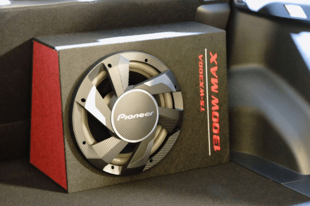 Pioneer TS-WX300A 12" 30cm active car subwoofer 1300 watt with Class-D amplifier