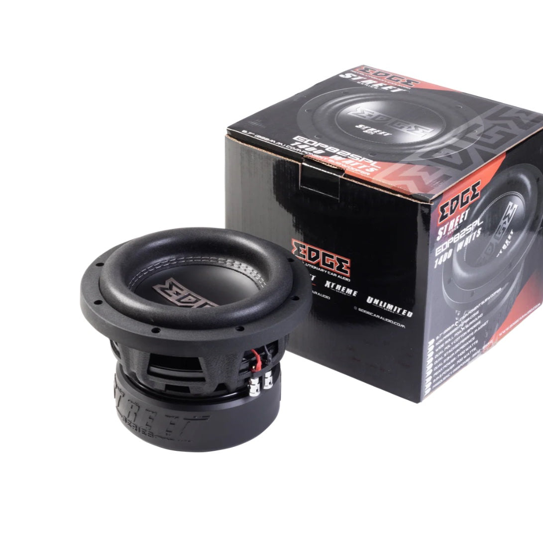 EDP82SPL-E3 | EDGE Street Series 8 inch 1400 watts Subwoofer