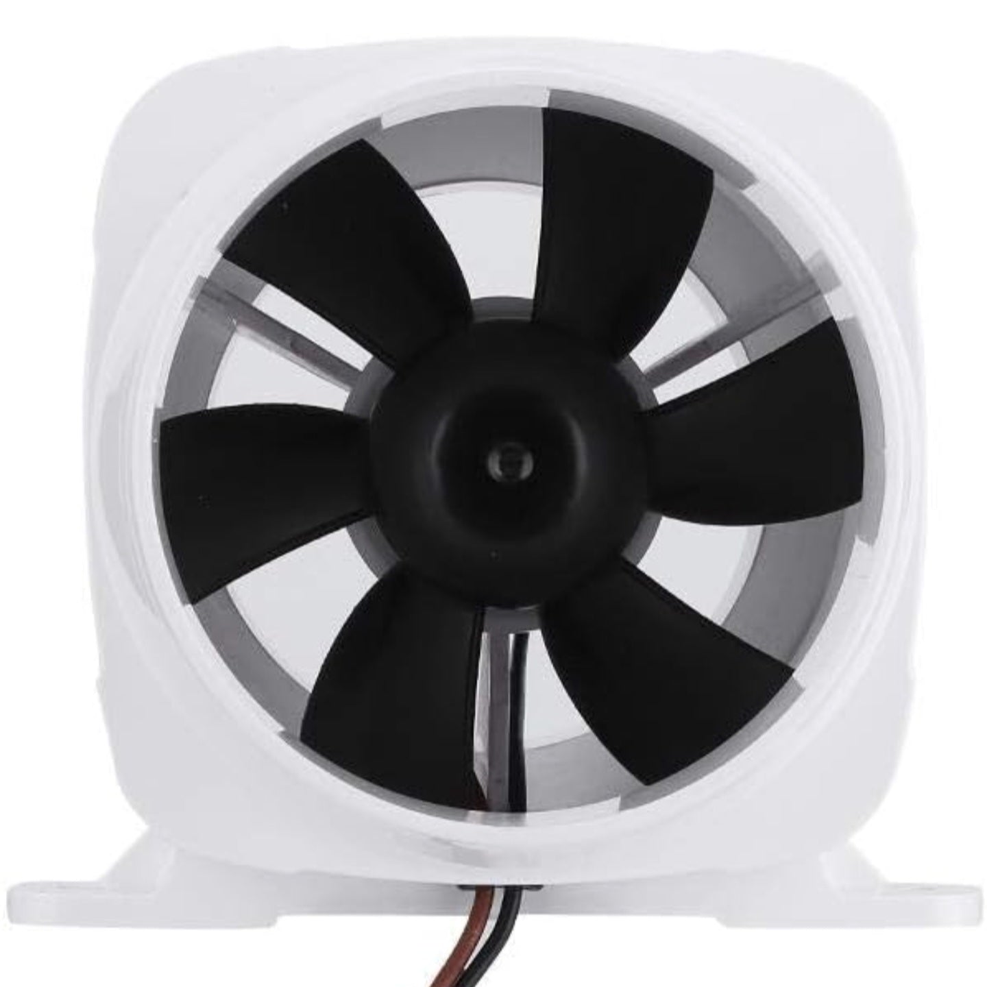In Line Air Blower, DC 12V 4In Ventilation Blower Air Vent In-Line Fan Air Flow: 270CFM