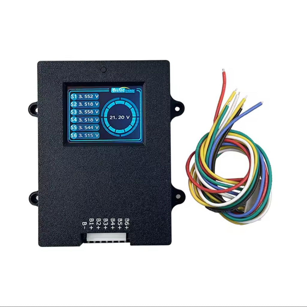 6S 5A Active Balancer with Voltage Display Lifepo4 Equalizer Lipo/LTO/Lithium Titanate Battery Voltage Tester