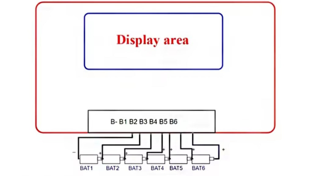 6S 5A Active Balancer with Voltage Display Lifepo4 Equalizer Lipo/LTO/Lithium Titanate Battery Voltage Tester