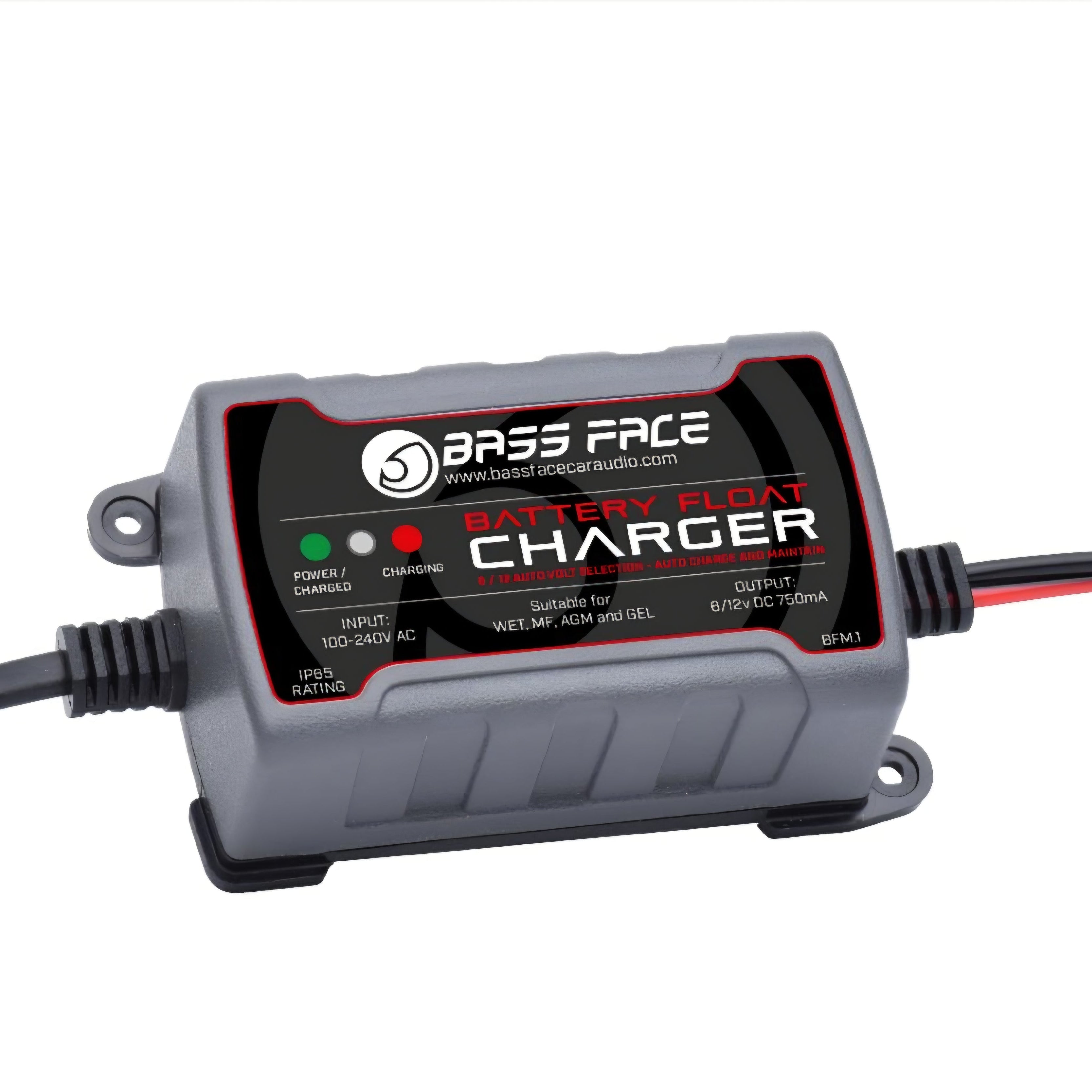 Bassface BFM.1 0.75 Amp 12/24 Volt Smart Battery Conditioner Charger