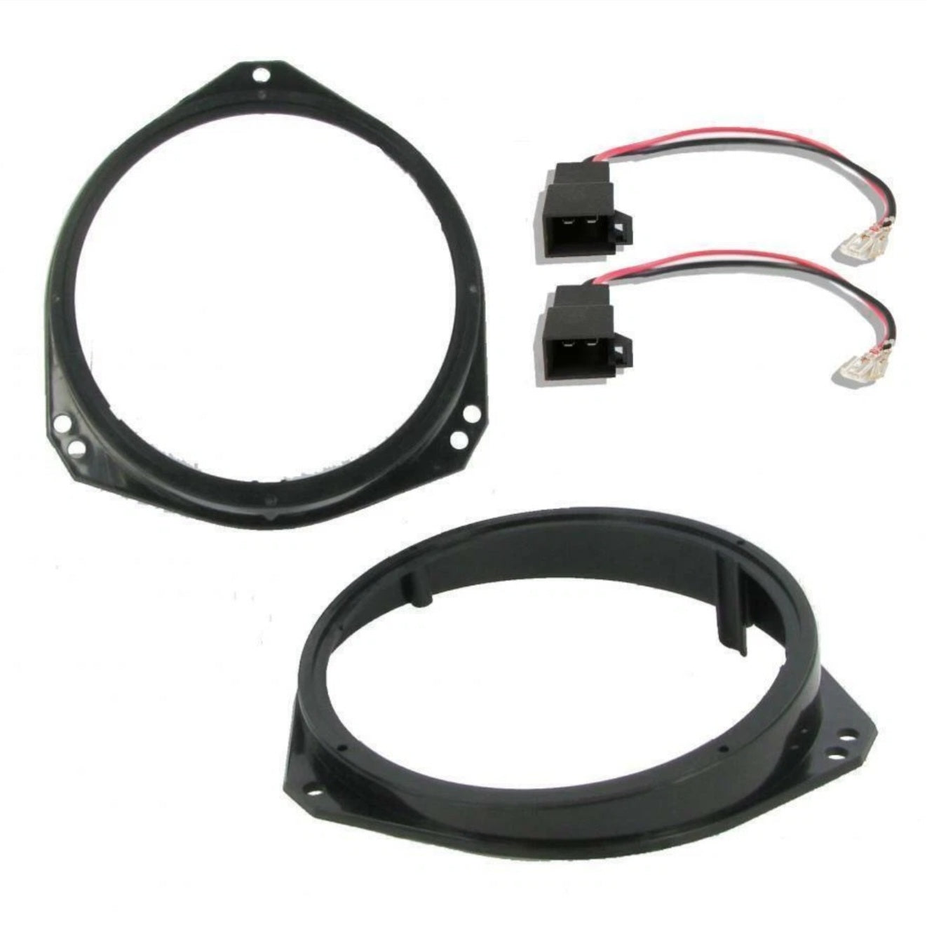 Vauxhall Corsa C Front Door Speaker Adaptor Rings Spacers Kit 165mm 6.5"