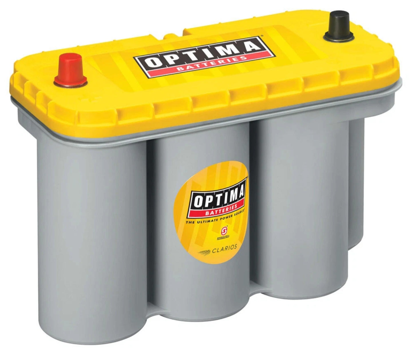 12V 75Ah Optima YTS 5.5 AGM Dual Purpose Battery Suitable for Car & Leisure