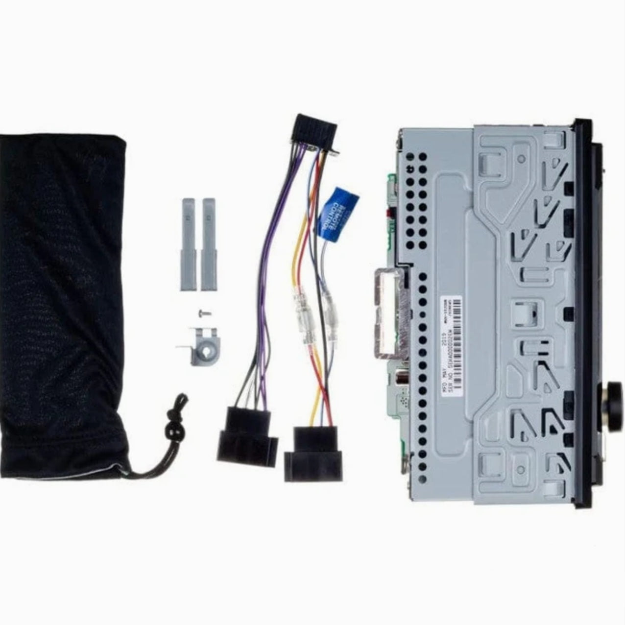 Pioneer MVH-S120UB Mechless Car Stereo RDS tuner with USB and AUX in Red Illumination