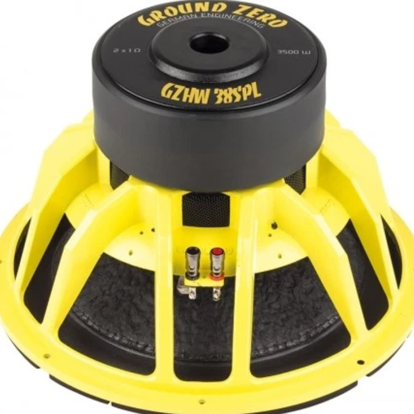 Ground Zero GZHW 38SPL - 15" Inch 38cm Dual 1-Ohm SPL Car Subwoofer