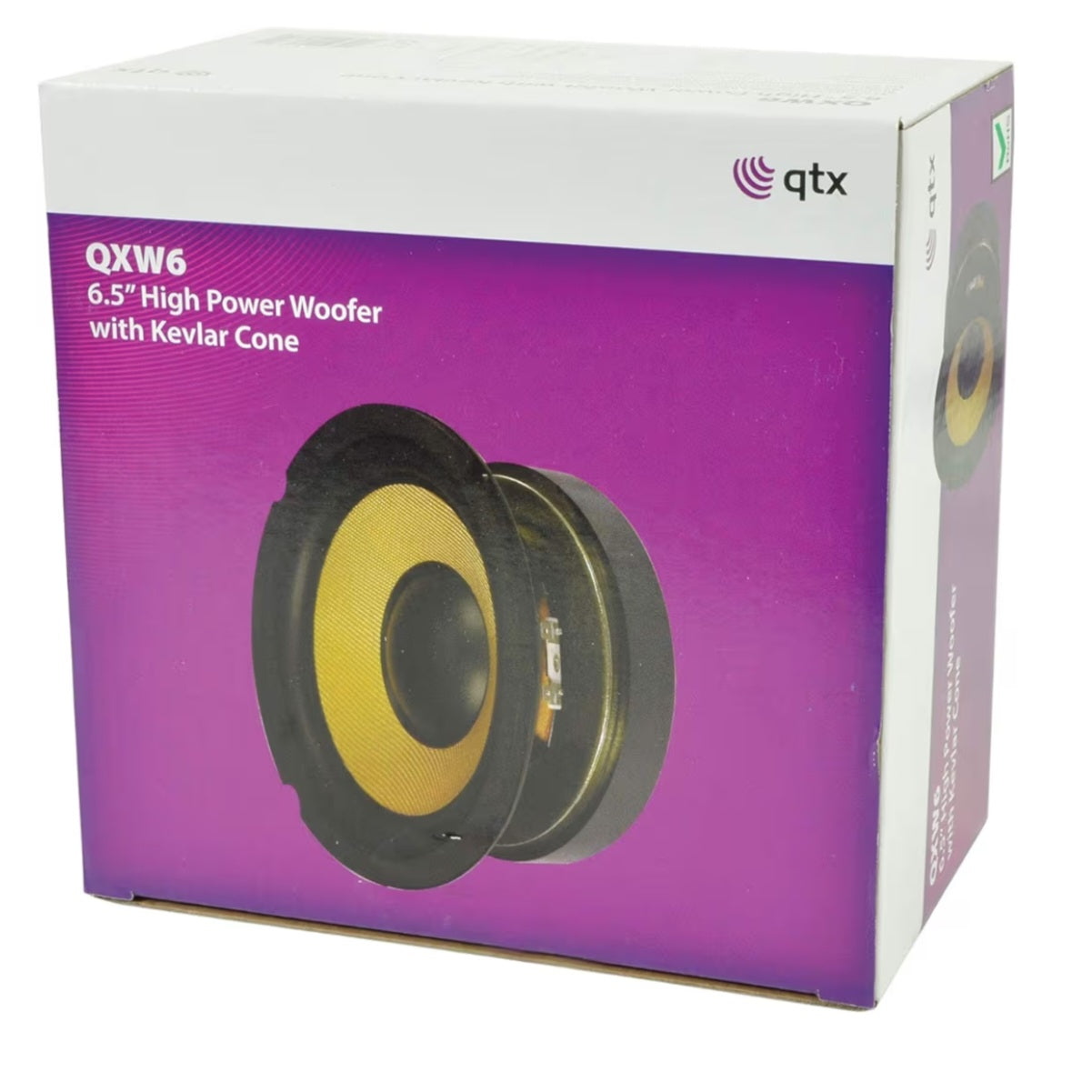 QTX High Powered Woofer With Aramid Fibre Cone | 6.5" Driver, 8 Ohms, 250W