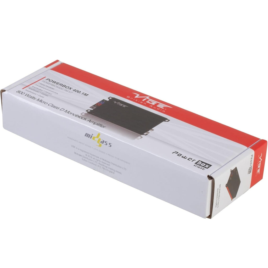 Vibe audio (POWERBOX400.1) Subwoofer amplifier