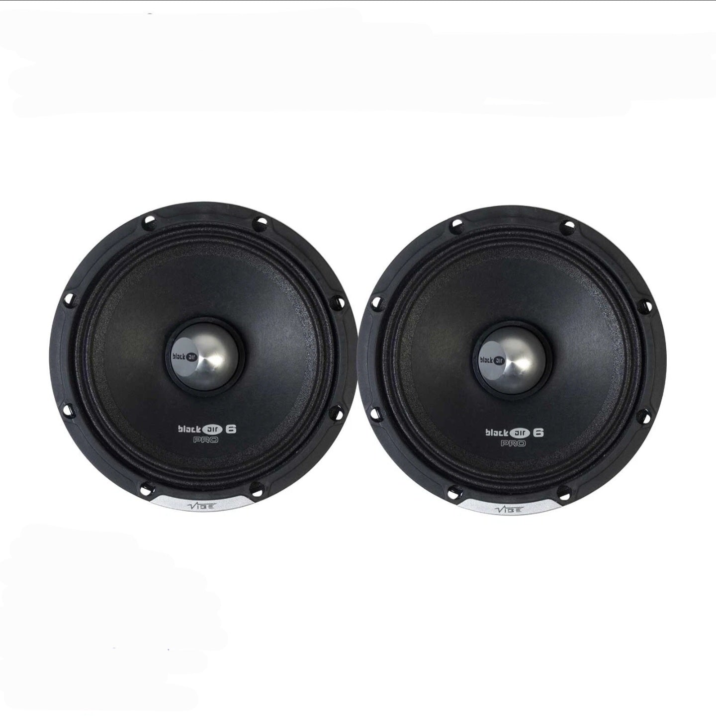 VIBE 6.5" PRO MIDRANGE 960 WATTS MAX CAR AUDIO SPEAKERS BLACKAIR LOUD