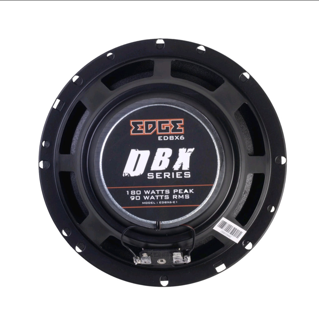 NEW EDGE 180w 6.5"COAXIAL SPEAKERS EDBX6-E1 CAR AUDIO BASS SPEAKERS