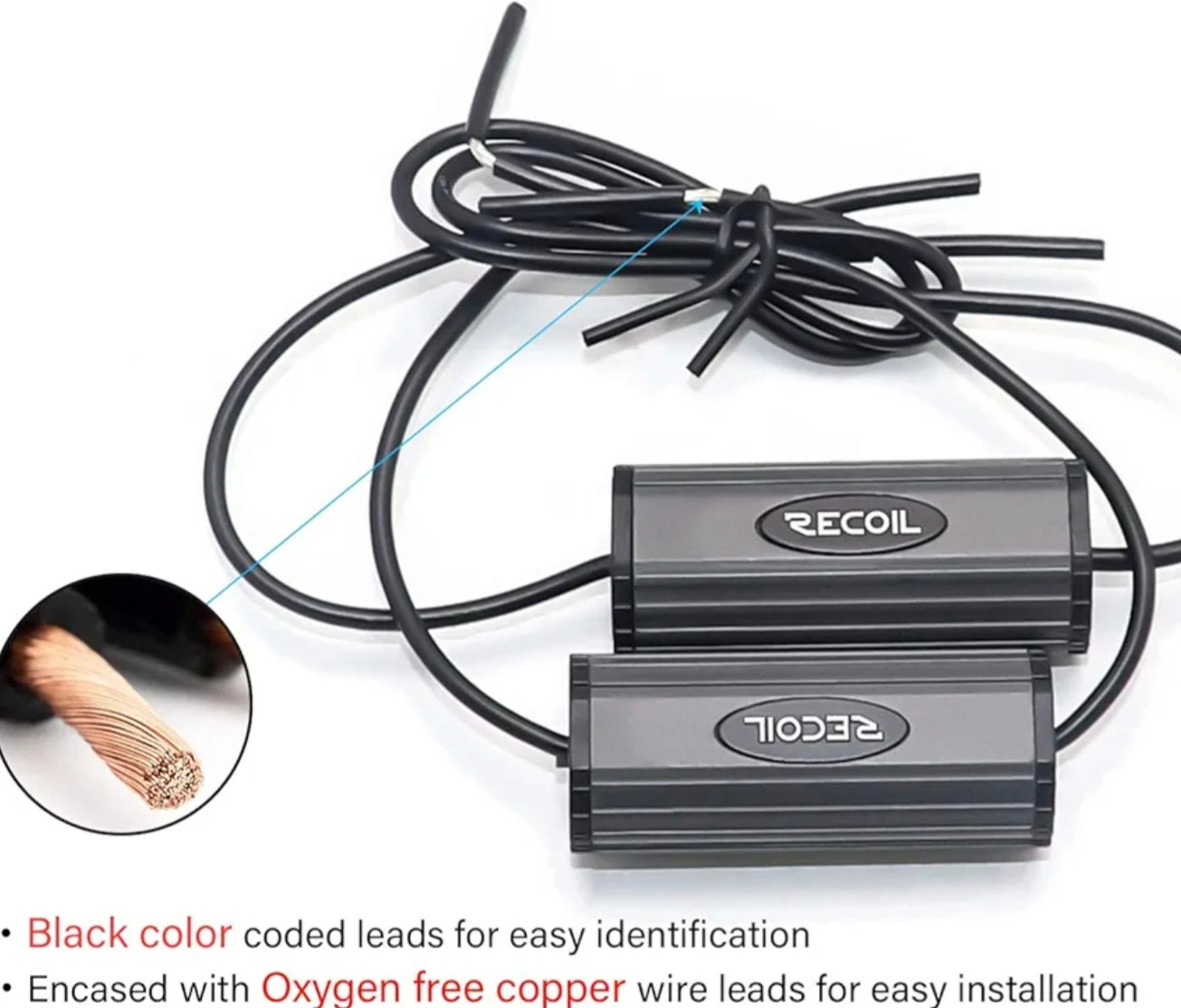 RECOIL BB-T Bass Blocks Designed to Protect Car Audio Tweeters, Eliminate Frequencies 0-5.6kHz at 4Ohms, Pair