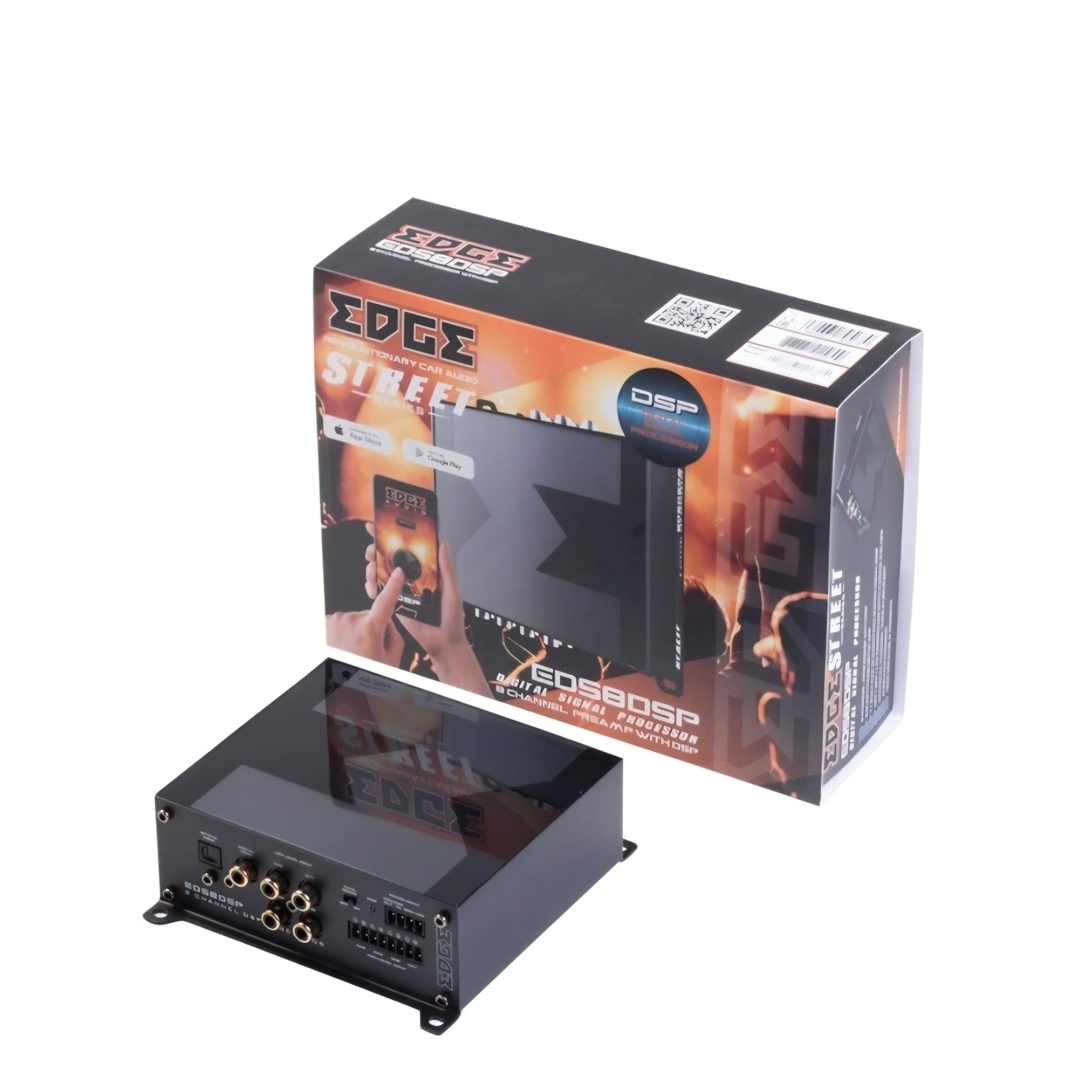 EDGE EDS8DSP-E3 Car Audio 8 Channel RCA Digital Signal Processor DSP
