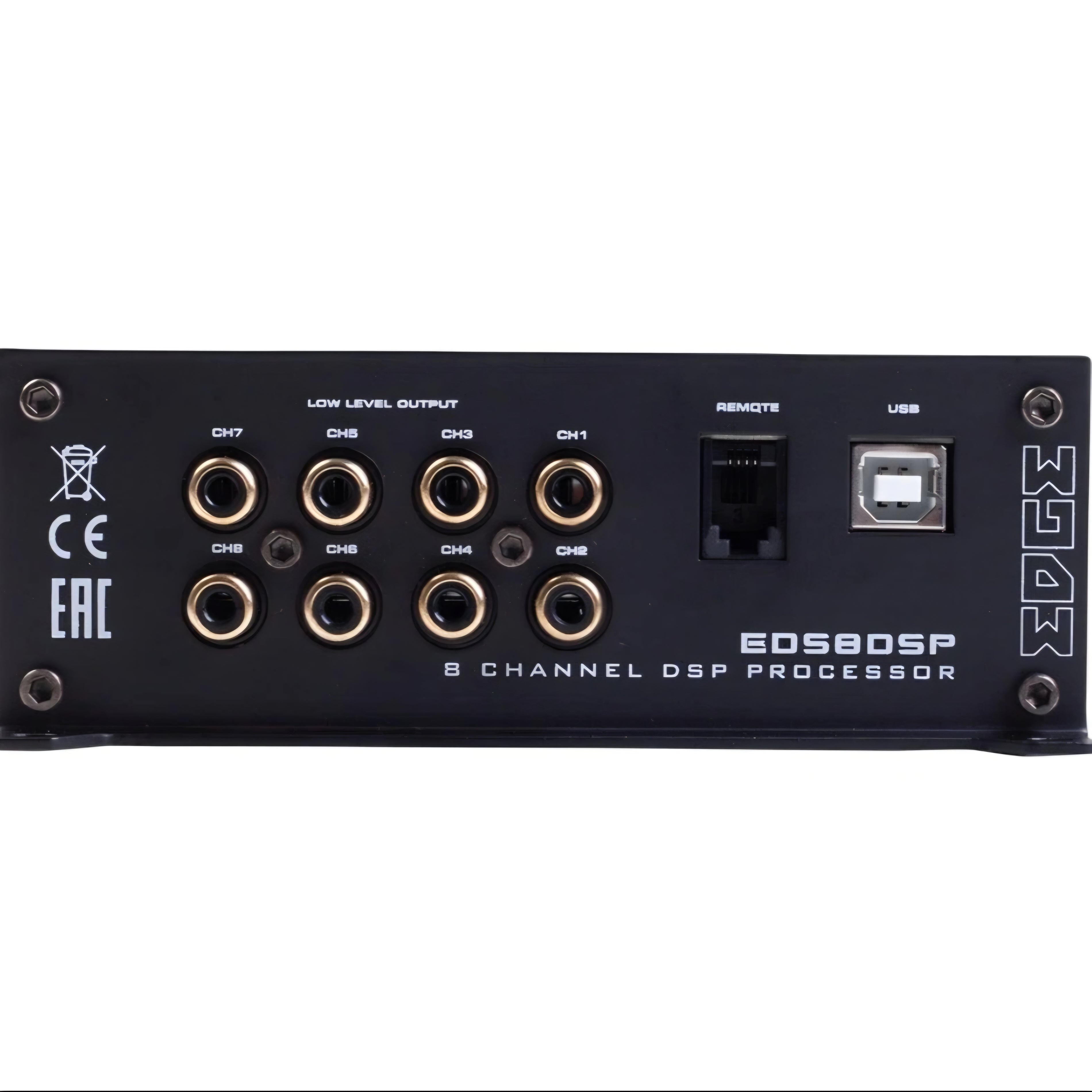 EDGE EDS8DSP-E3 Car Audio 8 Channel RCA Digital Signal Processor DSP