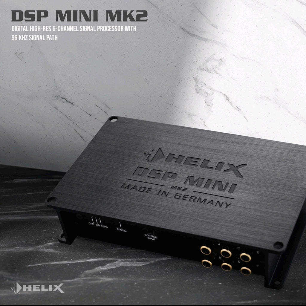 6 CHANNEL DSP PROCESSOR HELIX DSP MINI MK2  CAR AUDIO GERMAN  CAR AUDIO