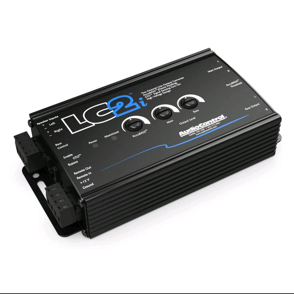 AudioControl LC2i 2 Channel RCA Line Out High to Low Converter with Accubass