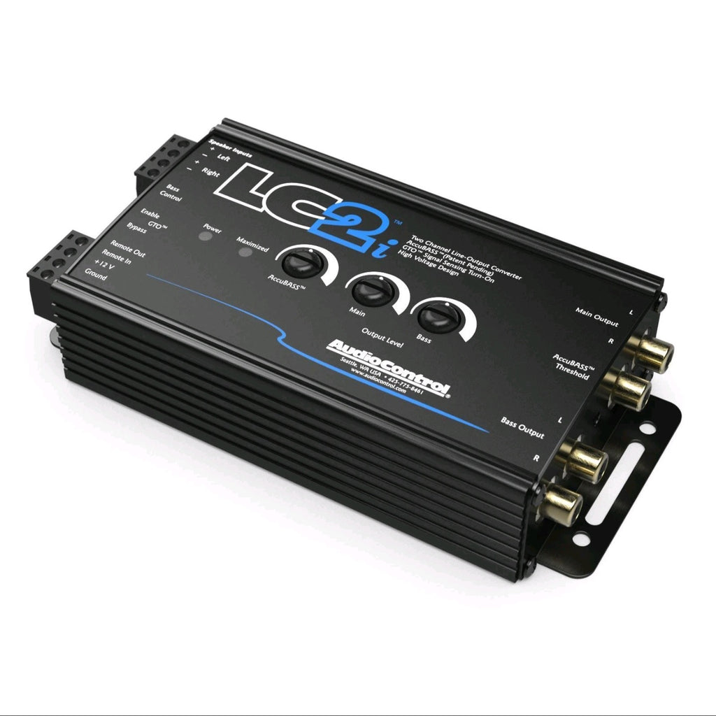 AudioControl LC2i 2 Channel RCA Line Out High to Low Converter with Accubass