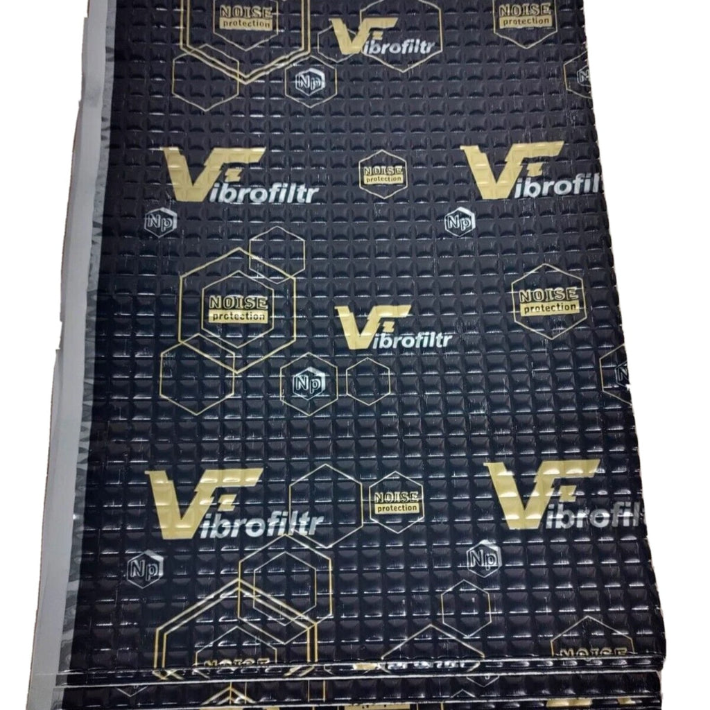 Vibrofiltr Sound deadening 2mm thick 8 x Medium sheet Door Speaker Kit