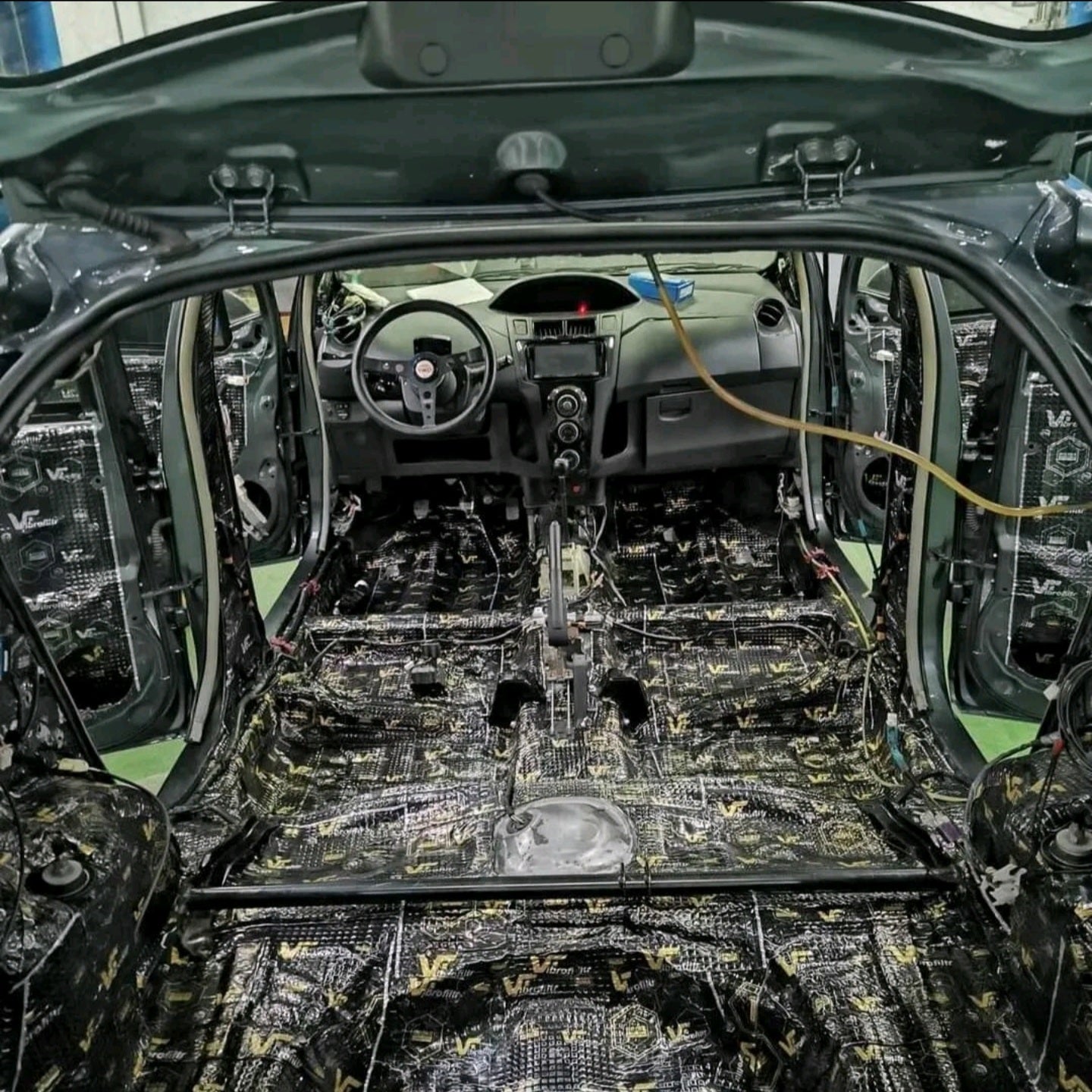 Vibrofiltr Sound deadening 2mm thick 8 x Medium sheet Door Speaker Kit