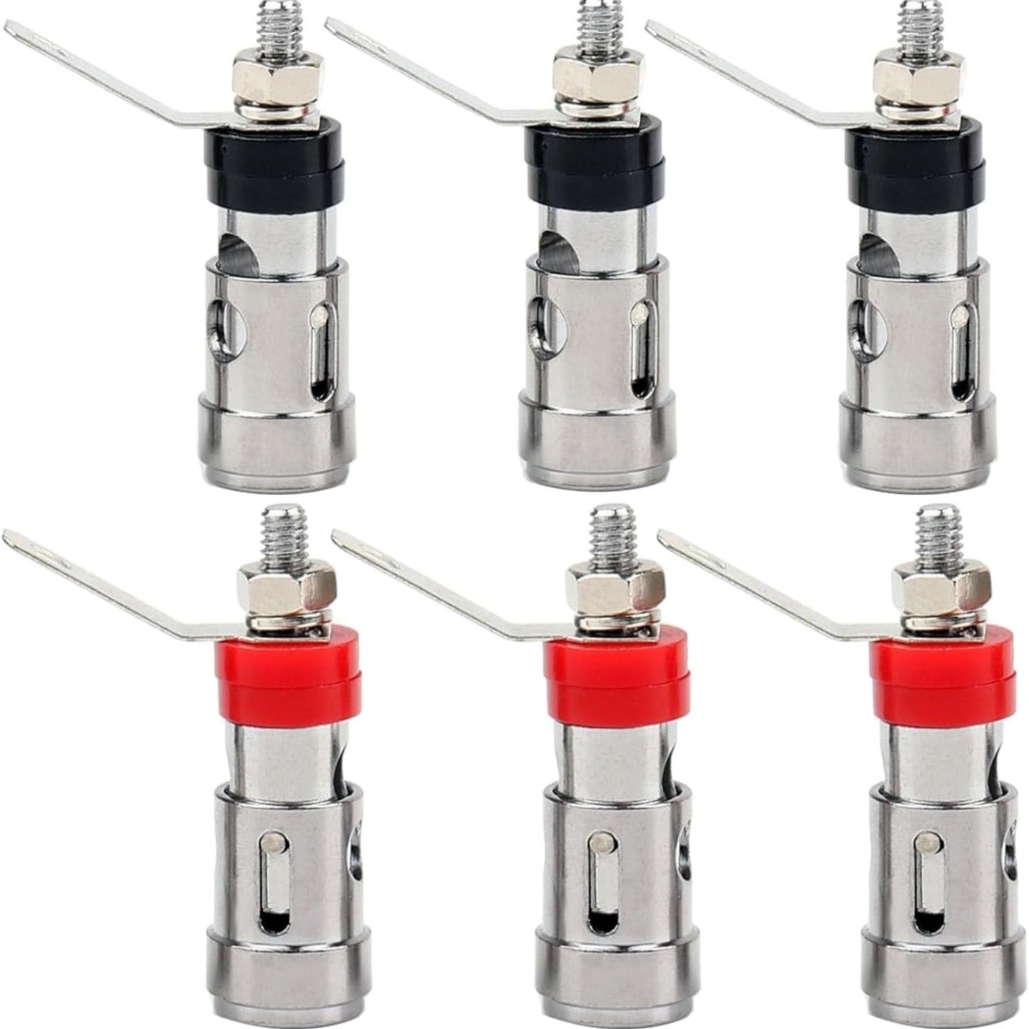 SCA Replacement Subwoofer/Speaker Push Terminals 1pcs Red&Black