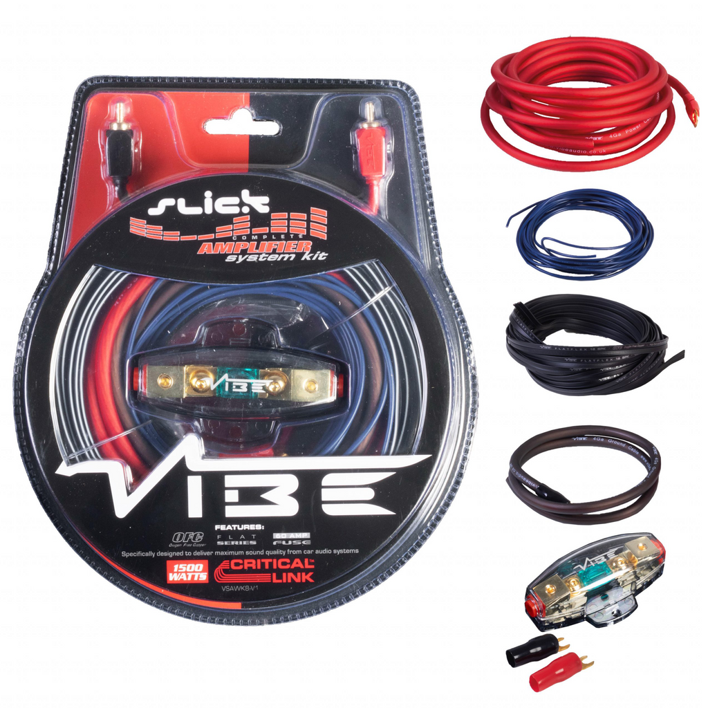 VSAWK8-V1 Slick 5m 1500 Watts Amplifier Wiring Kit