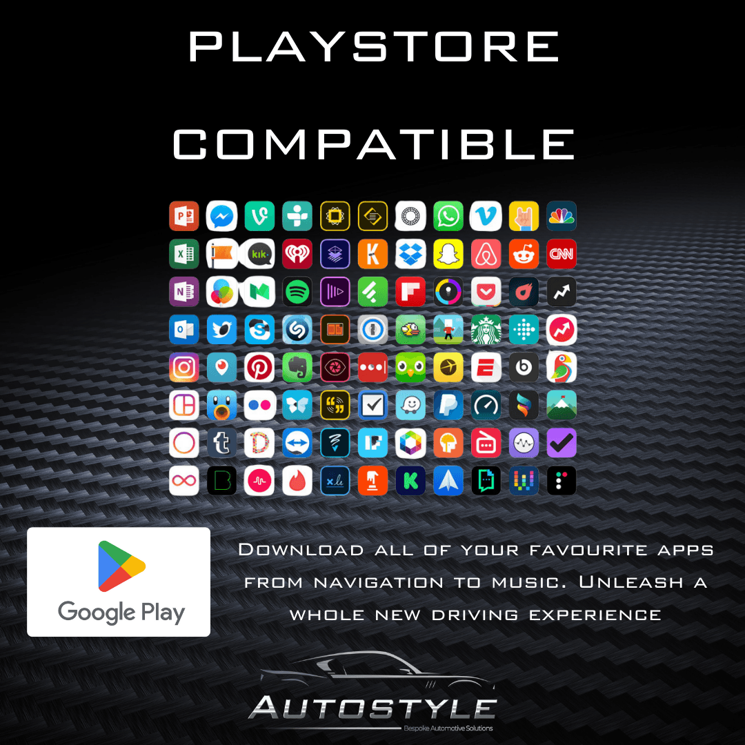 Mercedes-Benz SLK Apple Carplay / Android Auto 9" Stereo Upgrade (2004-2011)