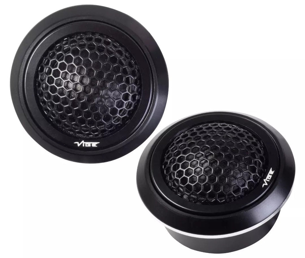 225W 1" TWEETERS VIBE BLACKAIR BA1TW-V4 PREMIUM CAR AUDIO SOUND QUALITY