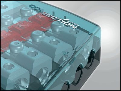 Audison BFD41- 4-way AGU Fuse Distributor Block